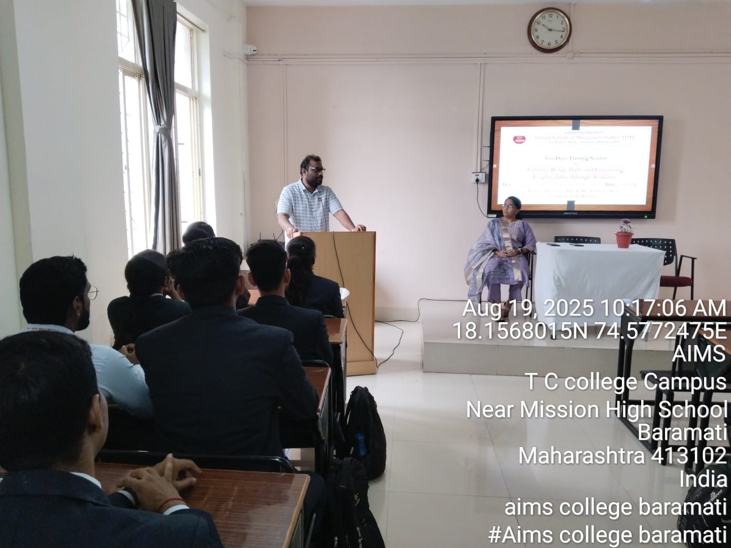 2 Days Training Session on Industry-Ready Skills and Enhancing Employability through Analytics