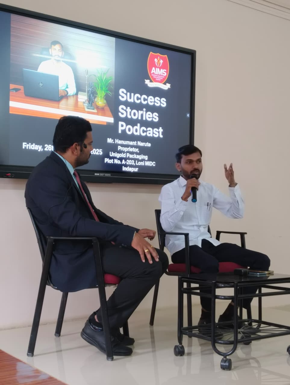 Success Stories Podcast with Mr. Hanumant Narute, Director Unigold