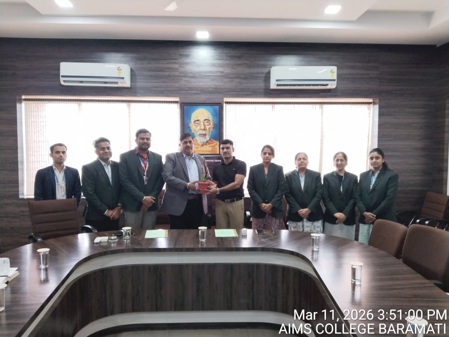 Memorandum of Understanding (MOU) between AIMS and Swaraj Furnitures Pvt. Ltd.