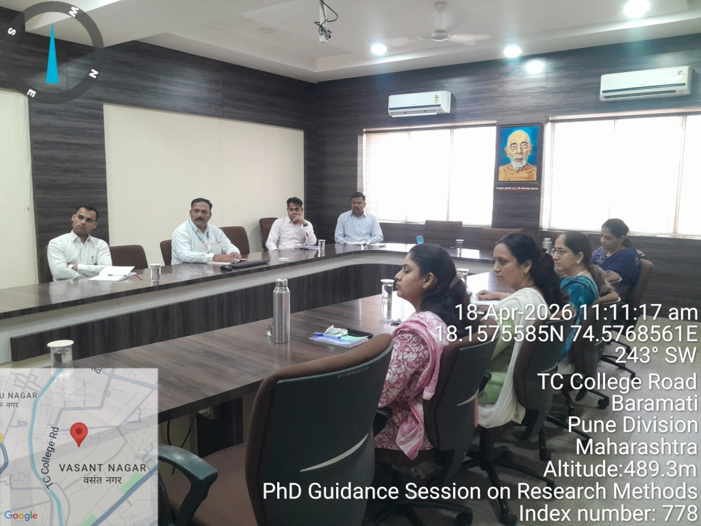 A Session on PhD Guidance and Research Methods