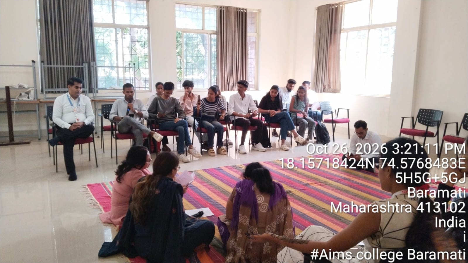 Mehendi & Rangoli Competitions and Poetry Reading Session